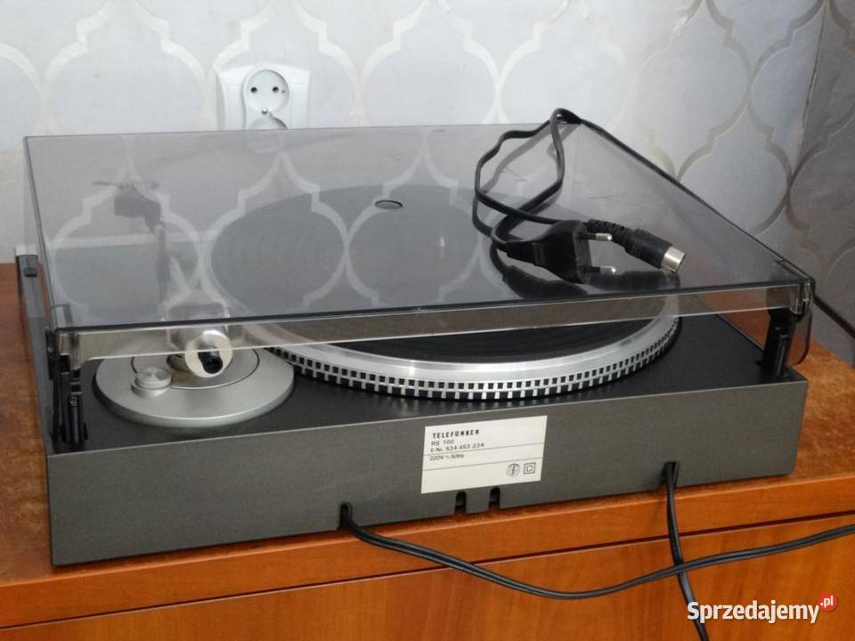 Gramofon Telefunken RS100 igła Vintage WYSYŁKA podkarpackie Jasło