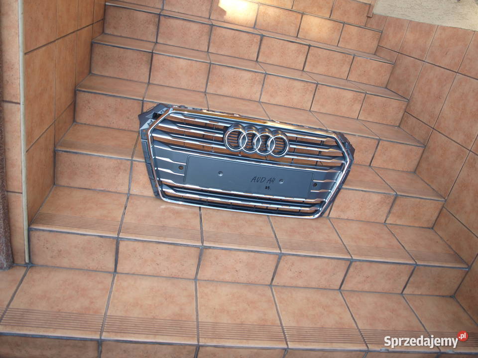 Audi A4 B9 grill chrom atrapa przód parktronik Kalisz sprzedam