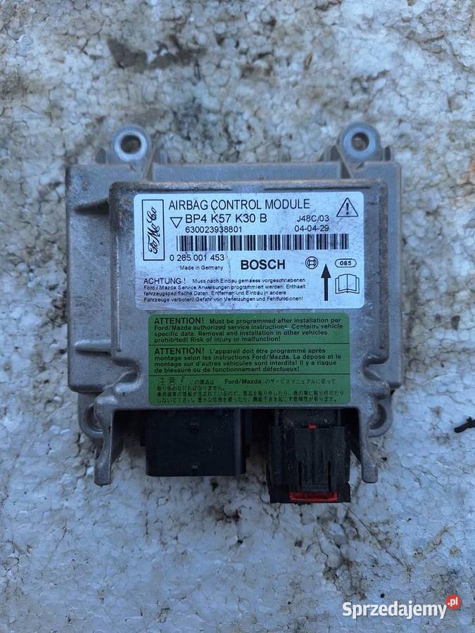Komputer Moduł AirBag Mazda III 3 lubelskie Wisznice