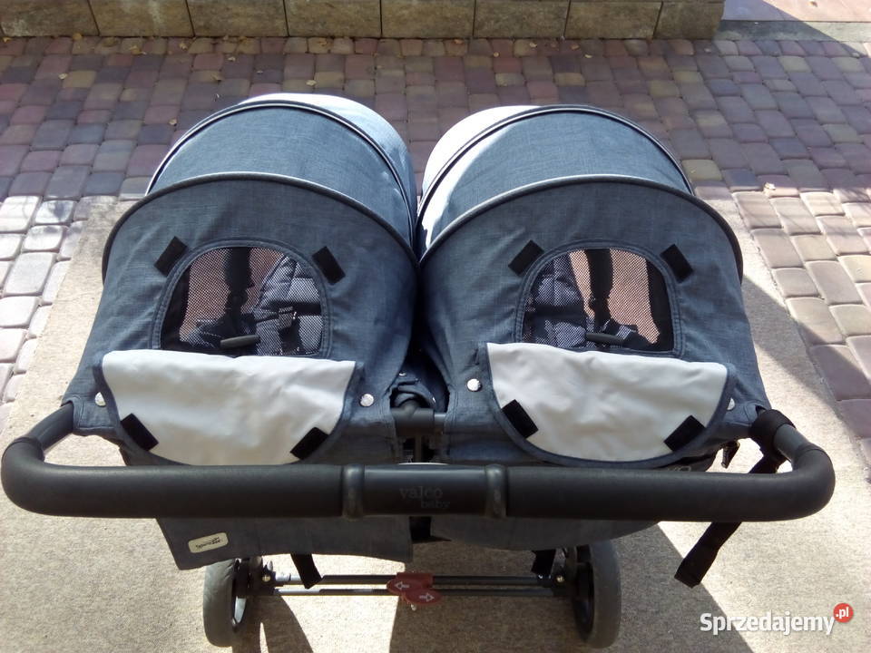 Wózek spacerówka bliźniaczy roku VALCO BABY Snap Aluminium mazowieckie Płońsk