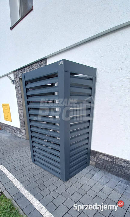 Osłona pompy ciepła 90x50x180 antracyt GP325