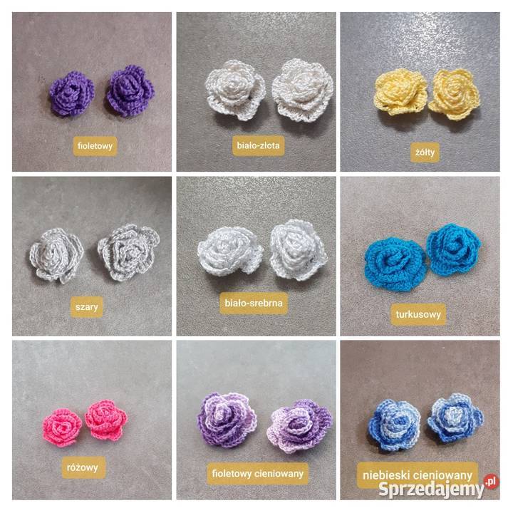 Szydełkowa różyczka Dla kobiet Zamość