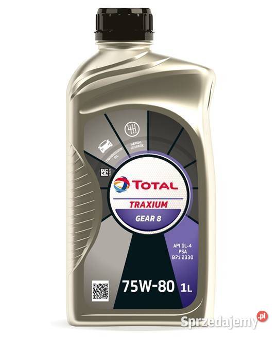 Olej przekładniowy Total Traxium Gear 8 75W80 1L Kraków