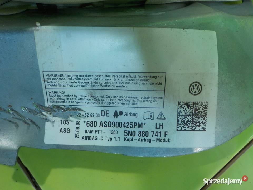 VW TIGUAN I 20 TDI AUT 09r 5D kurtyna powietrzna Suków sprzedam