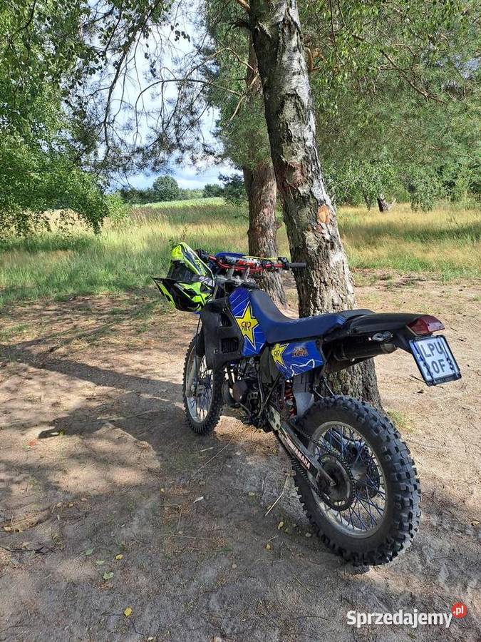 Yamaha dt 125 Zarejestrowana możliwa zamiana łańcuch Żyrzyn