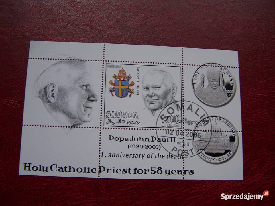 Somalia 2006 CTO Papież Jan Paweł II 2