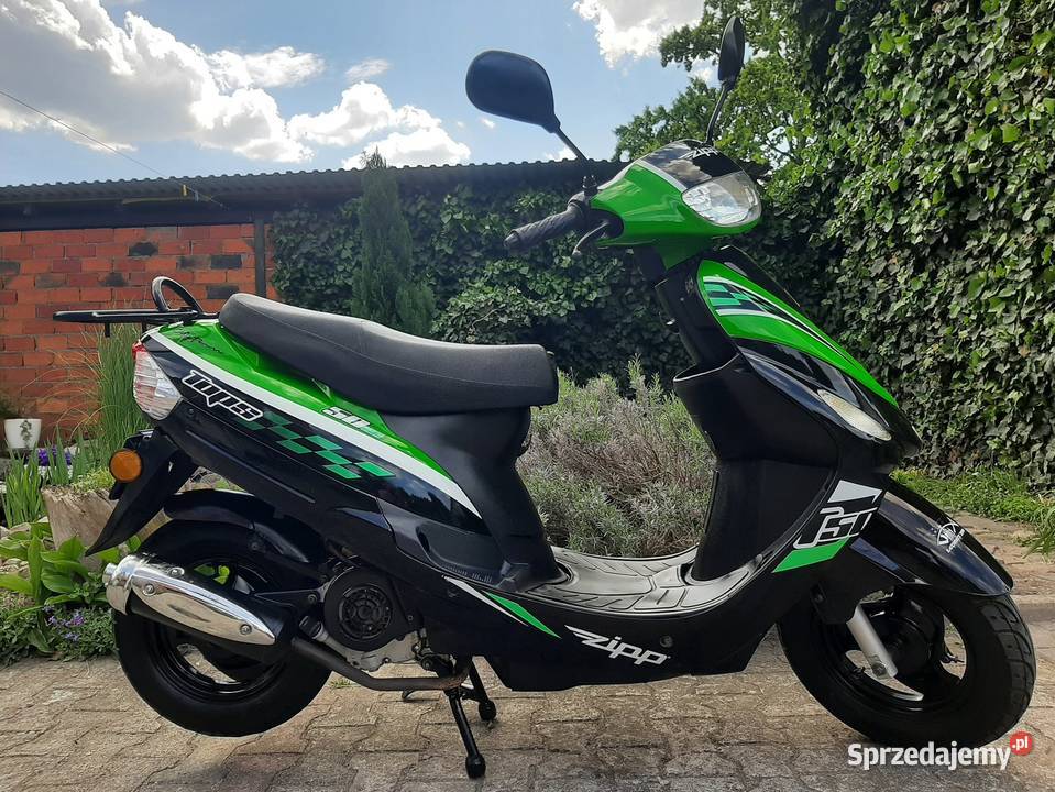 nowy skuter Zipp Tops 50 4t 2016r 1wł 16741 60h Tuczno