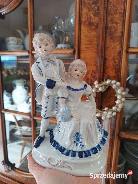 Porcelanowa figurka para Gorlice sprzedam