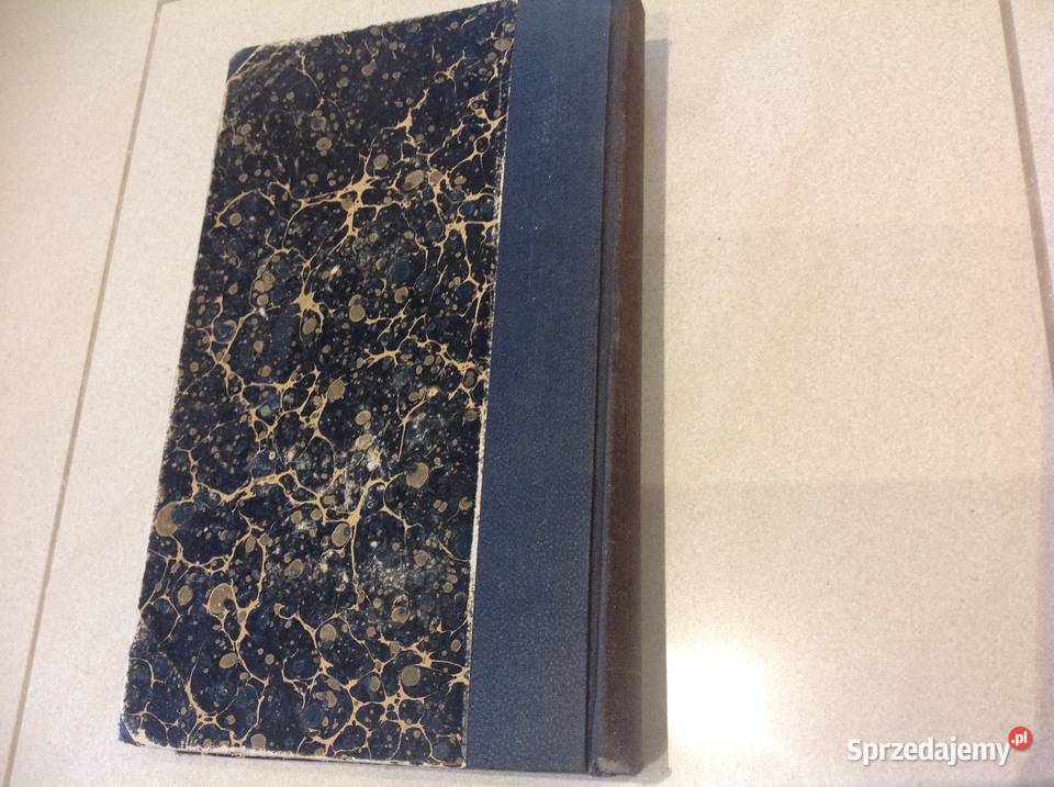 Stara Książka Łacińska z 1882 roku Dr RICHARD Nowa Sól