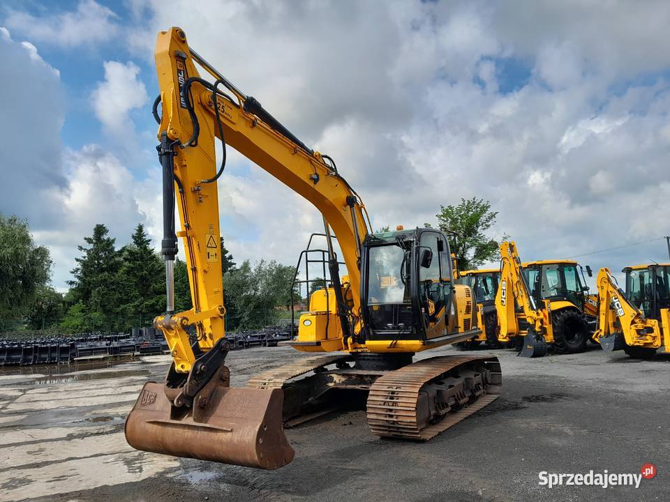 JCB JS145W HD 2019R KOPARKA GĄSIENICOWA CAT Krotoszyn sprzedam