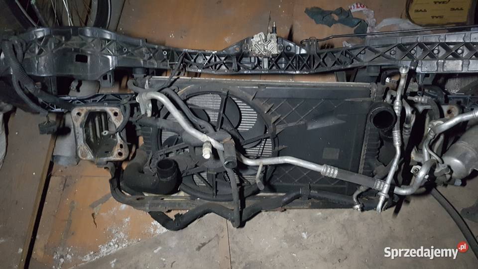 pas przedni ford fokus mk2lift kpl chłodnice pomorskie Koźliny