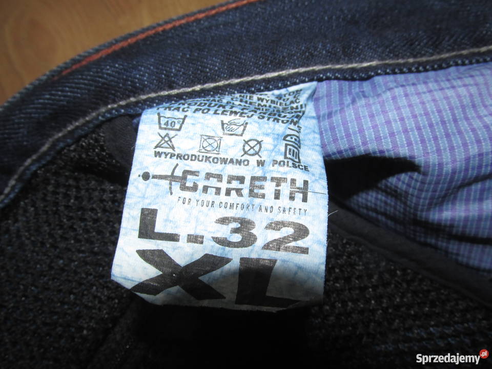 SPODNIE MOTOCYKLOWE JEANS GARETH