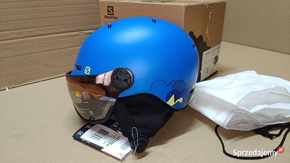 Salomon Grom Visor kask dziecięcy do sportów Pozostałe Olecko