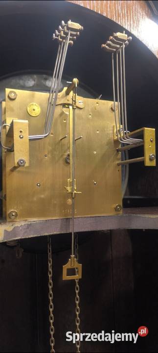 Zegar stojący LFS śliczna ciemna ośmiostrunowa Kwaczała