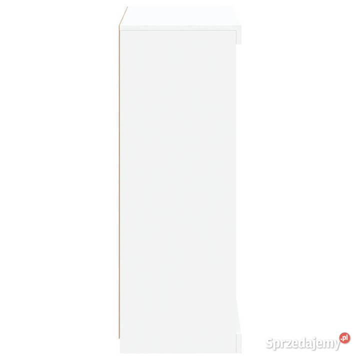 Szafka z oświetleniem LED biała 605x37x100 Warszawa