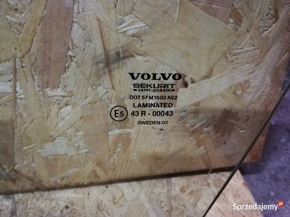 Szyba podwójna klejona Laminated Volvo V70 xc70 osobowe Wąwolnica