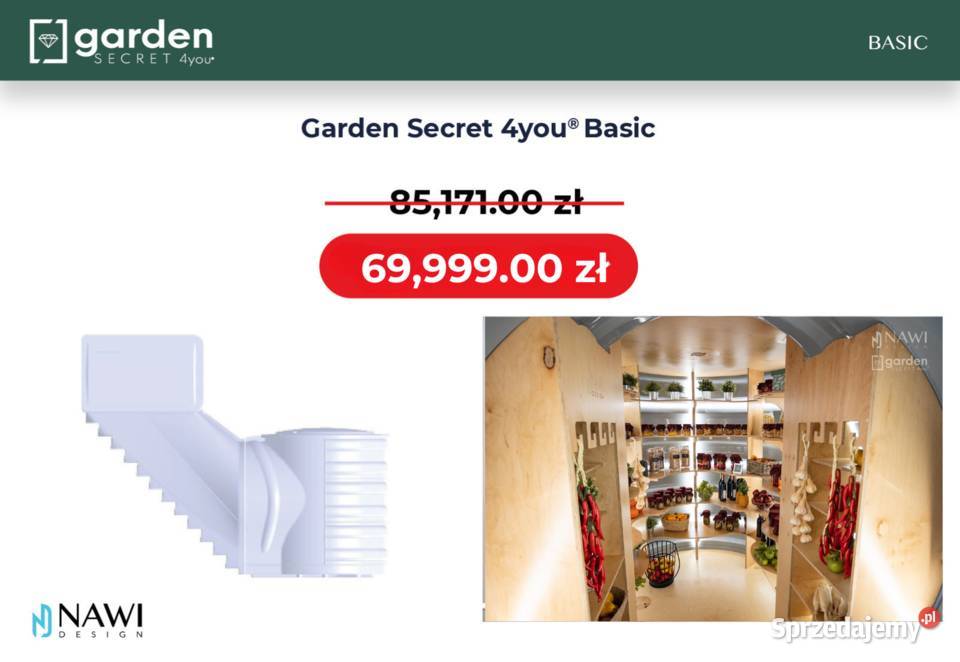 PROMOCJA piwniczka ogrodowa z WYPOSAŻENIEM Katowice