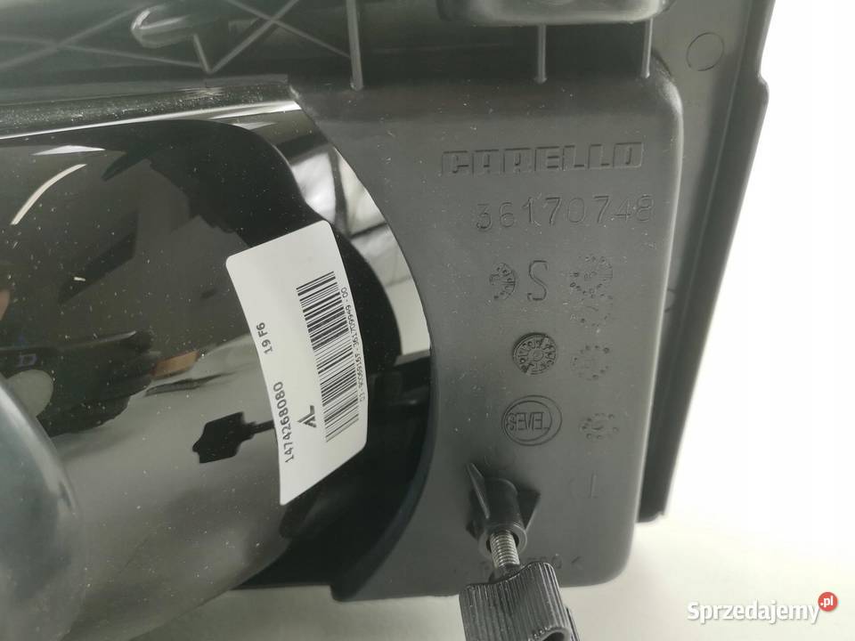 LAMPA LEWY PRZÓD FIAT SCUDO PEUGEOT EXPERT