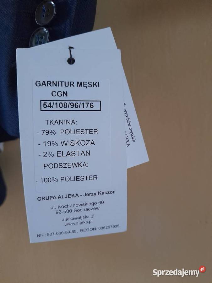 Garnitur męski koszula Krotoszyn