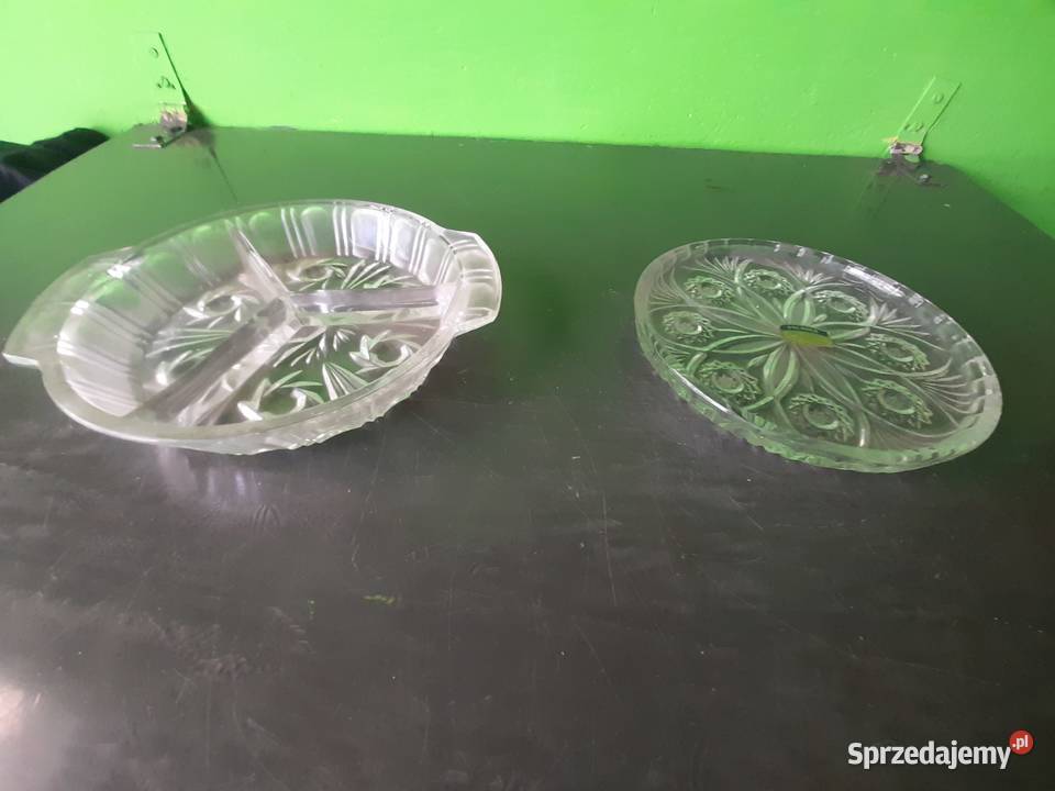 Szklo krysztalowe 6 sztuk PRL Porcelana i szkło Oleśnica