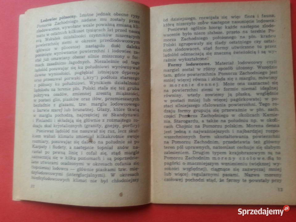 407 Zarys Geografii Fizycznej Pomorza Szczecin