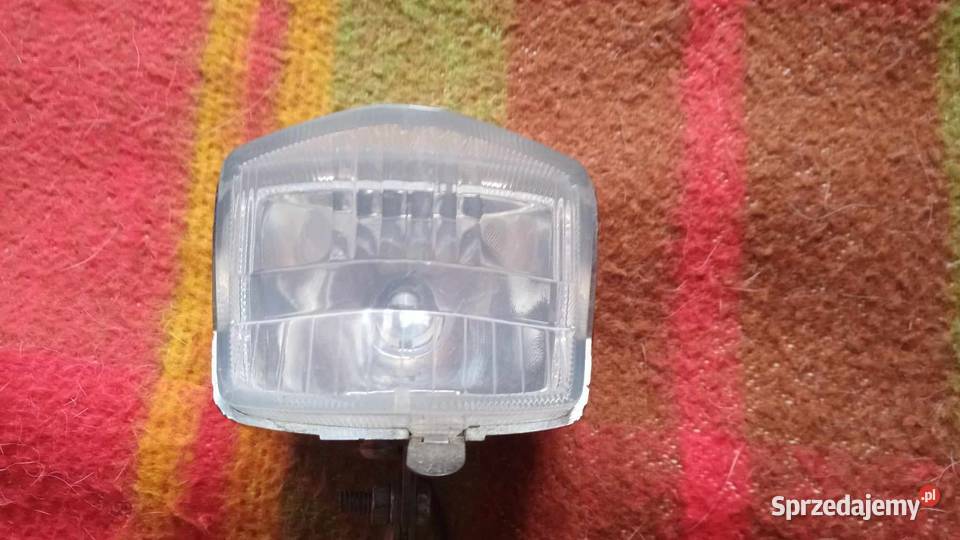 Stare oświetlenie rowerowe lampa lampka Szczebrzeszyn