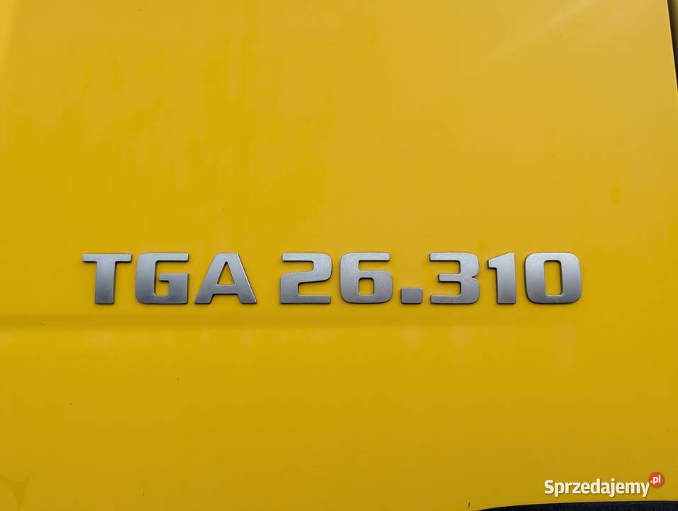 Wywrotka MAN TGA 26310 310KM Ropczyce sprzedam