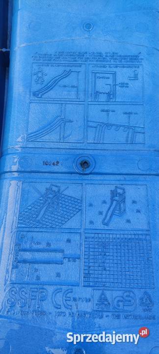 Zjeżdżalnia ślizg 3m Plastik  Nowe Dwory