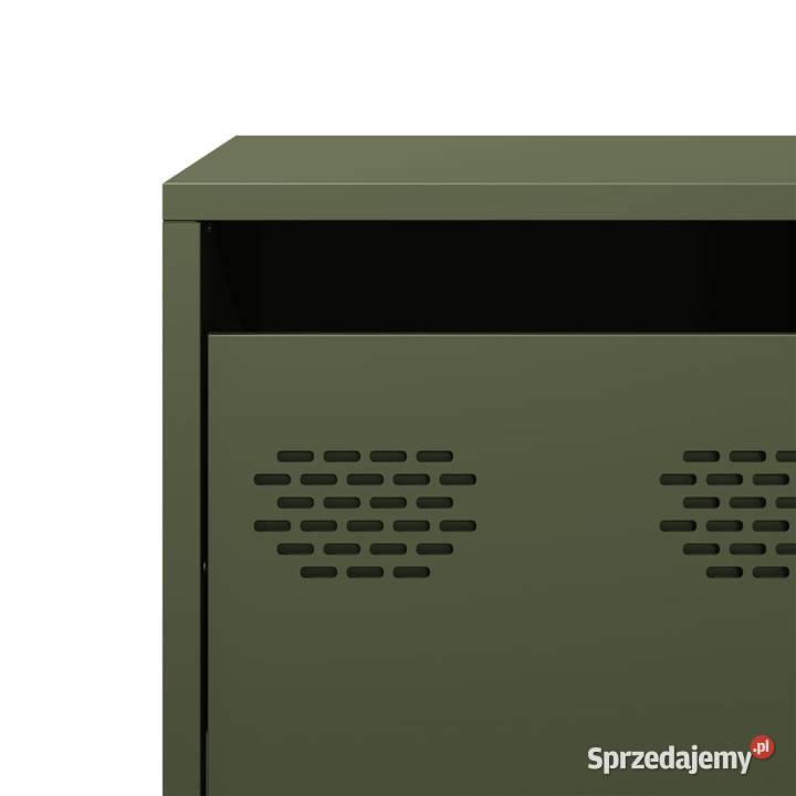 Szafka RTV oliwkowa 1015x39x435 stal walcowana Warszawa