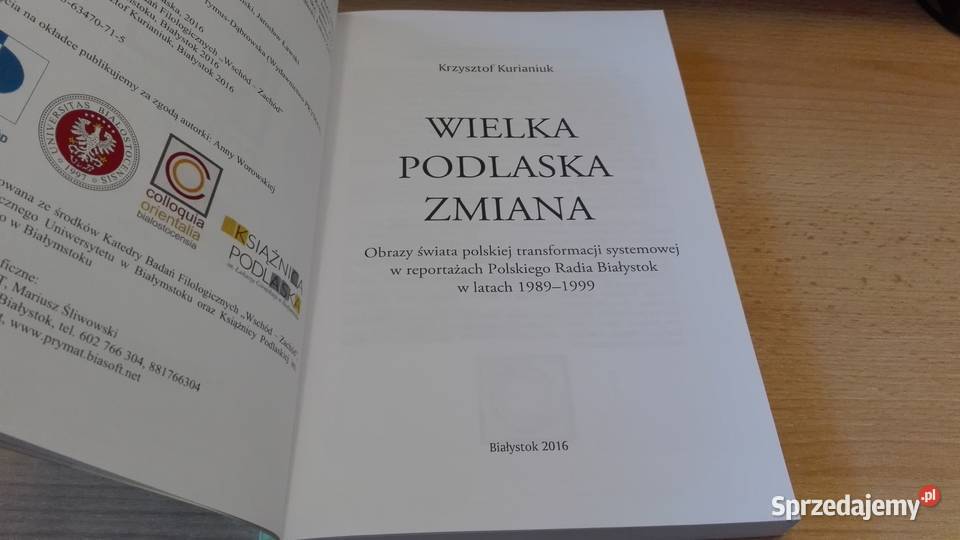 Wielka podlaska zmiana obrazy świata polskiej Gdańsk