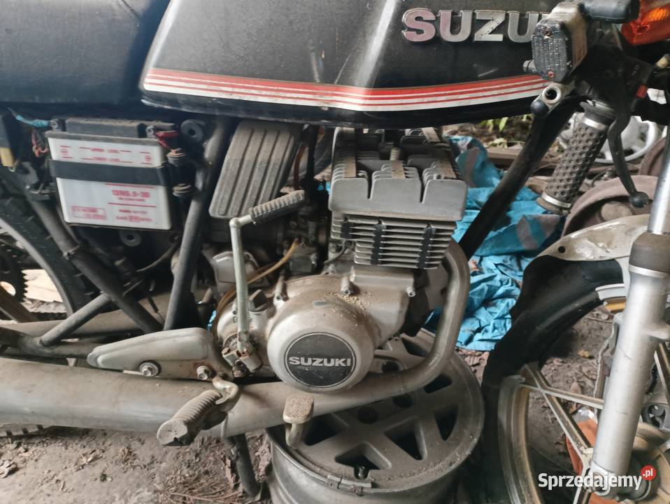Suzuki GT125 silnik 1981 Drzewica