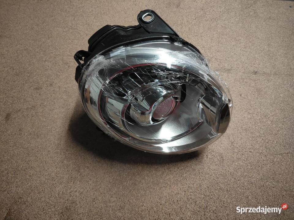 Lampy Reflektory Fiat 500 07 Soczewki Chrom Depo osobowe pomorskie Gdańsk