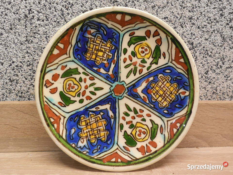Ceramiczny talerz Włochy Porcelana i szkło