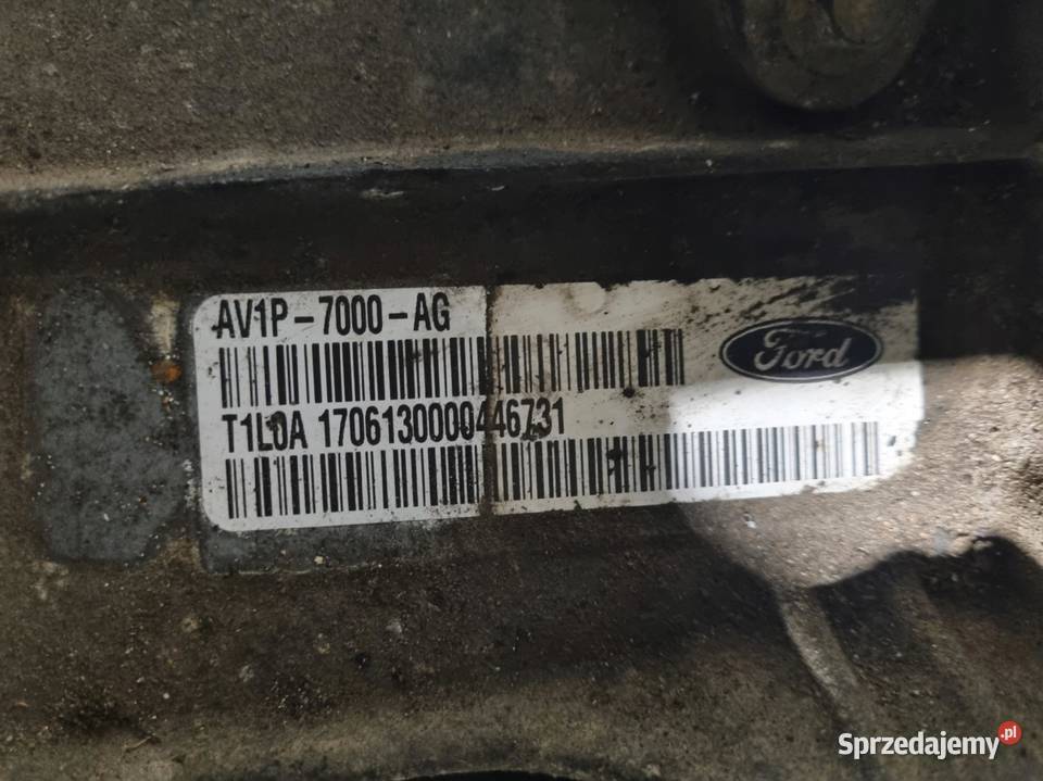 SKRZYNIA BIEGÓW Ford B B Fiesta VII MK7 16 16V Chełm