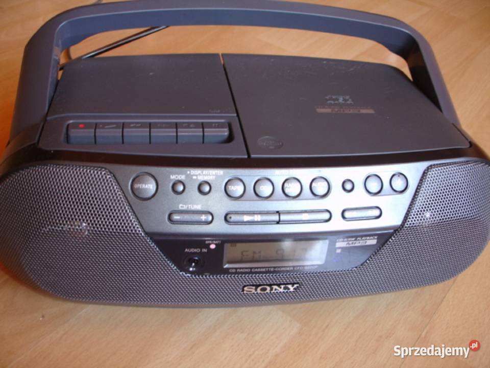 Radiomagnetofon SONY CFDS07CP lubuskie Zielona Góra
