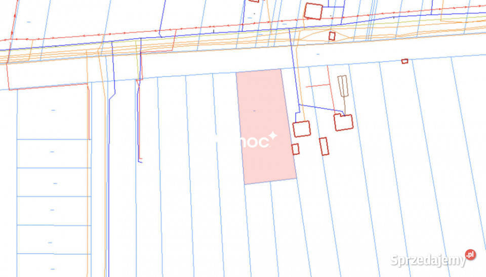 Działka o pwierzchni 2634 m Witoldów