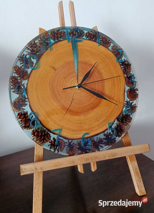 Zegar drewno Gdańsk sprzedam