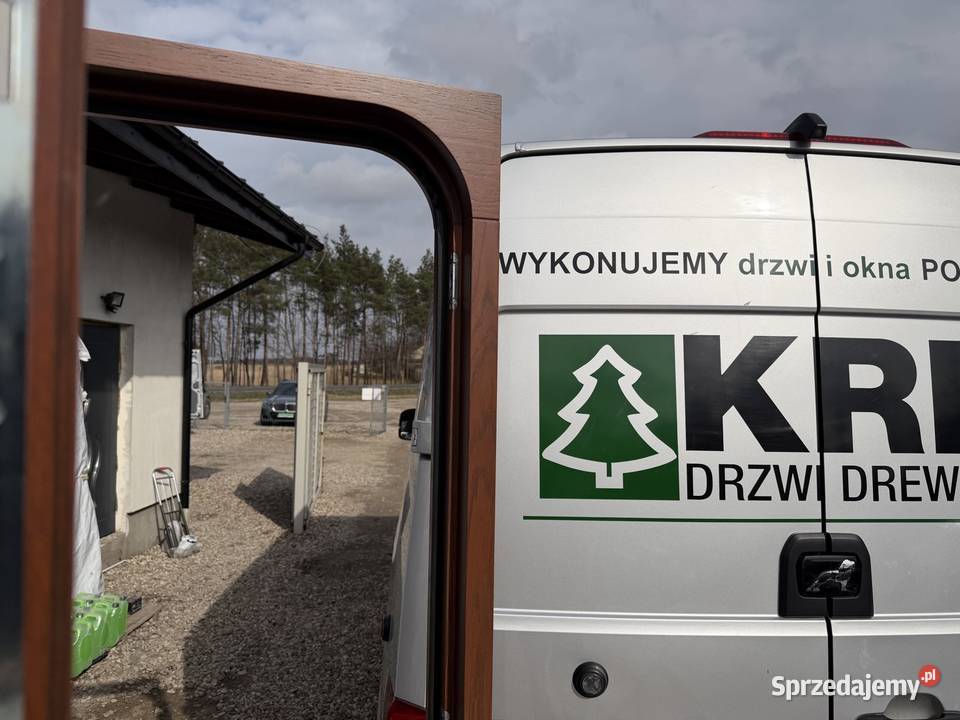 Drzwi zewnętrzne drewniane RĘKI łuk łukowe Cała Gdańsk