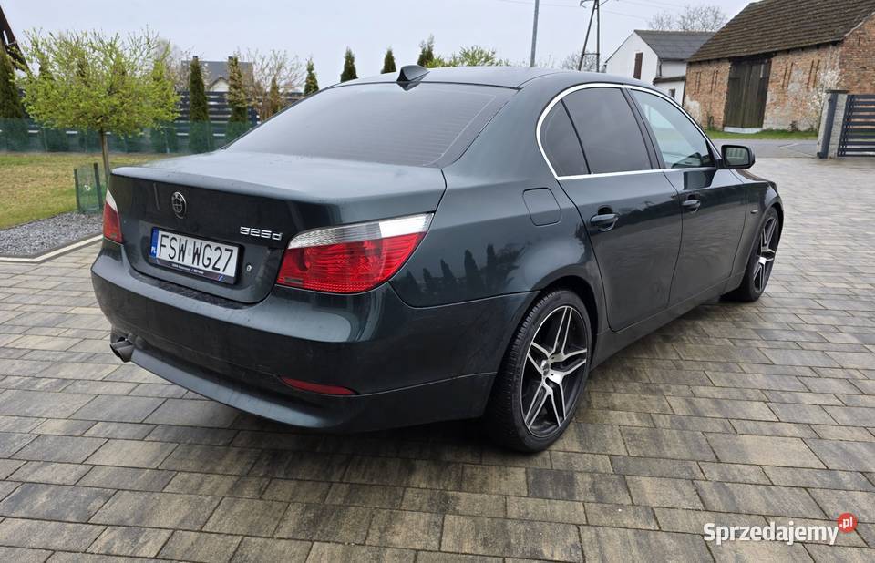 Bmw 525d E60ManualZamiana Seria 5 lubuskie Skwierzyna