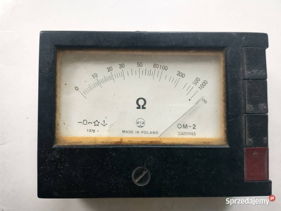 Omomierz analogowy OM2 Łódź sprzedam