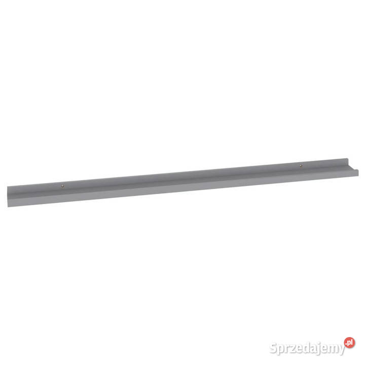 Półki ścienne 2 szare 115x9x3 WM326673 mazowieckie Warszawa