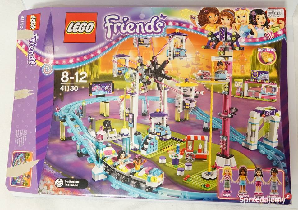LEGO Friends Kolejka górska w parku rozrywki Gdynia sprzedam