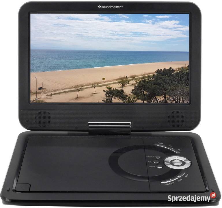PRZENOŚNE DVD EKRAN 10 C TUNER TV DVBT2 USB GRY Białystok sprzedam