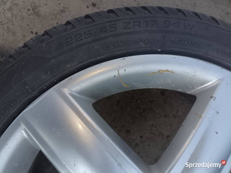 Felgi Aluminiowe Opony 17 aluminiowe Samochodowe Brzeszcze sprzedam