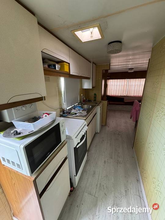Domek holenderski angielski przyczepa Niechorze