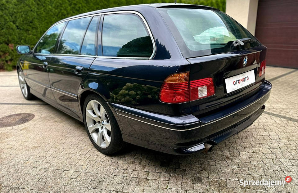 BMW 540 BMW 540i e39 Touring V8 285 Pełne Lift podgrzewane fotele Wrocław