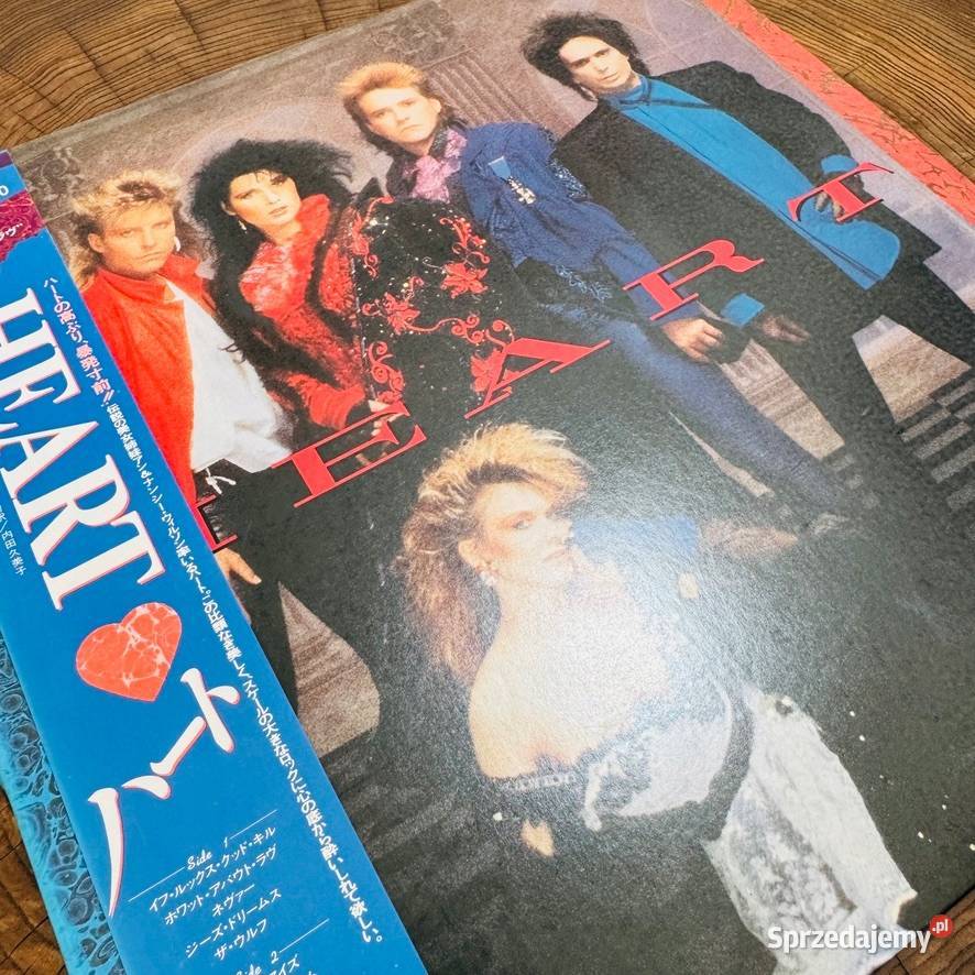 Heart Heart NMNM Japan Obi LP 1985 Capitol Warszawa sprzedam