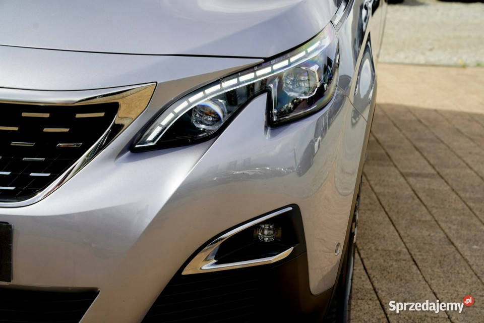 Peugeot 5008 GT kamera Skora Nawi PANORAMA blis ogranicznik prędkości opolskie Otmuchów