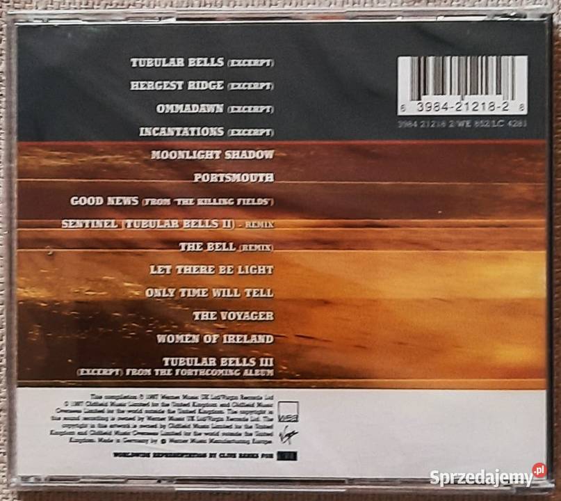 Album CD MIKE OLDFIELD XXV The Essentia 1 płyta mazowieckie Warszawa