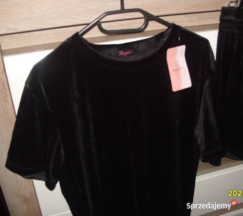 Świetny wygodny welurowy dres ROMEES r LXL Moda i Styl wielkopolskie Rawicz sprzedam